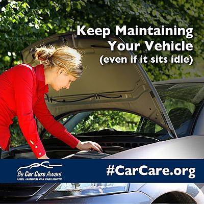 Keep Maintaining Your Vehicle Even If It Sits Idle
